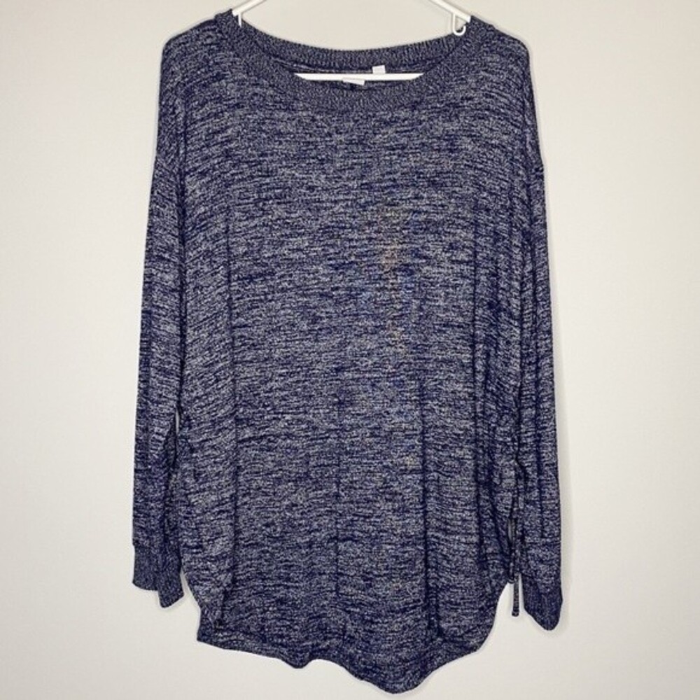 Gap Long Sleeve Top Size Large Tie Sides Minimalist Casual Comfy